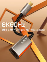 8K 60Hz USB C to HDMI 2.1 adapter for iPad Pro MacBook PC